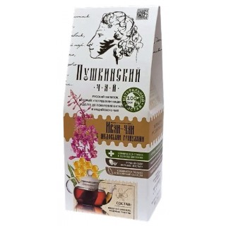 Чай Пушкинский (иван-чай с медом) 60 г. Столбушино.
