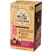 Набор Столбушинский иван-чай в пакетах для чайника, сбитень 100 мл.